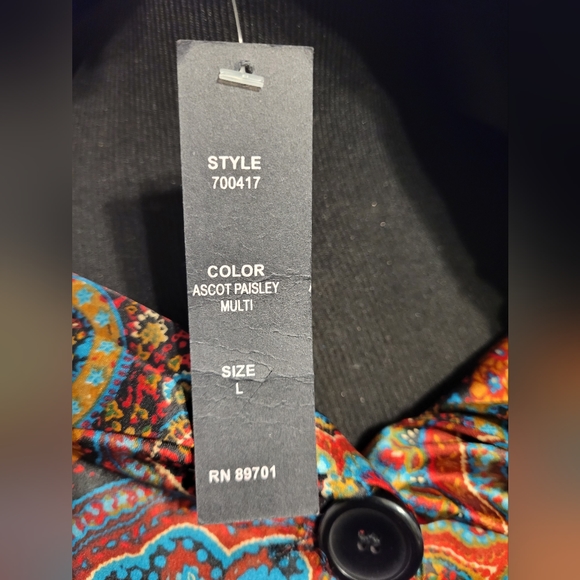 Contemporary Colorful Blazer - Picture 7 of 7